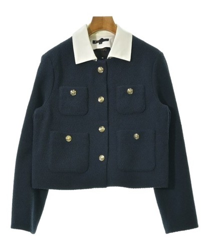 Maje casual jackets - maje, navyxwhite
