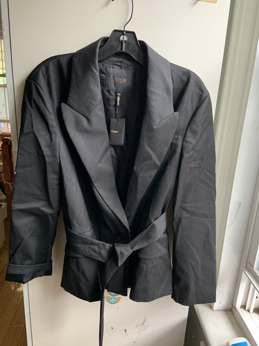 Maje jacket black women - black, size