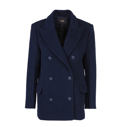 Maje women wool blend coat - women's,