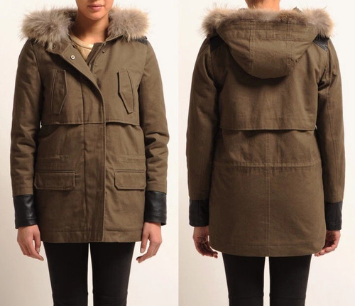 New maje fourrue - size, 2